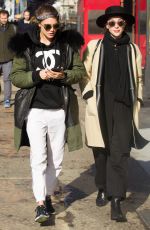 CARA DELEVINGNE Out and About in New York 0203
