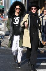 CARA DELEVINGNE Out and About in New York 0203