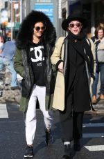 CARA DELEVINGNE Out and About in New York 0203