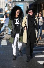 CARA DELEVINGNE Out and About in New York 0203