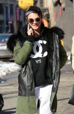 CARA DELEVINGNE Out and About in New York 0203