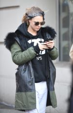 CARA DELEVINGNE Out and About in New York 0203