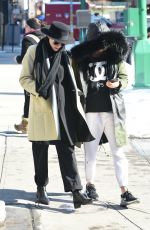 CARA DELEVINGNE Out and About in New York 0203
