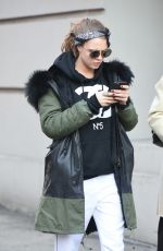 CARA DELEVINGNE Out and About in New York 0203