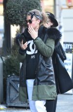 CARA DELEVINGNE Out and About in New York 0203