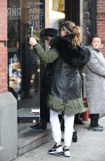 CARA DELEVINGNE Out and About in New York 0203