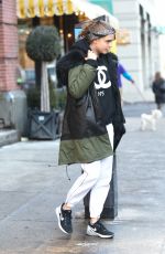 CARA DELEVINGNE Out and About in New York 0203