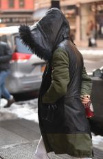 CARA DELEVINGNE Out and About in New York 0203