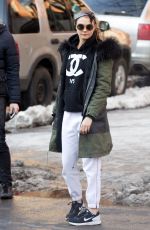 CARA DELEVINGNE Out and About in New York 0203