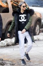 CARA DELEVINGNE Out and About in New York 0203