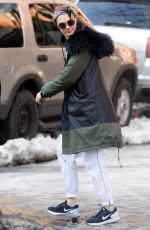 CARA DELEVINGNE Out and About in New York 0203