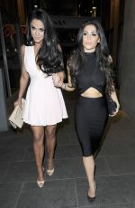 CASEY BATCHELOR and VICKY PATTISON Night Out at Neighbourhood in Manchester 