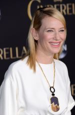 CATE BLANCHETT at Cinderella Premiere in Hollywood