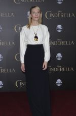 CATE BLANCHETT at Cinderella Premiere in Hollywood