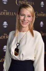CATE BLANCHETT at Cinderella Premiere in Hollywood