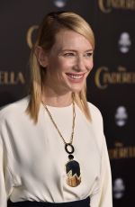CATE BLANCHETT at Cinderella Premiere in Hollywood