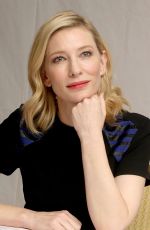 CATE BLANCHETT at Cinderella Press Conference in Beverly Hills