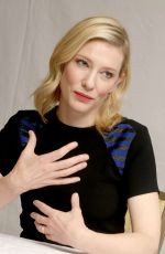 CATE BLANCHETT at Cinderella Press Conference in Beverly Hills