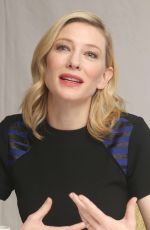 CATE BLANCHETT at Cinderella Press Conference in Beverly Hills
