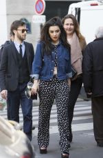 CHARLI XCX Out and About in Paris 1703