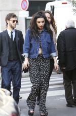 CHARLI XCX Out and About in Paris 1703
