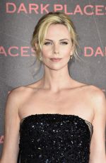 CHARLIZE THERON at Dark Places Premiere in Paris