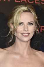 CHARLIZE THERON at Dark Places Premiere in Paris