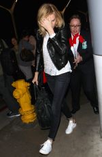 CHARLIZE THERON at LAX Airport in Los Angeles 1303