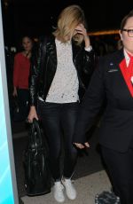 CHARLIZE THERON at LAX Airport in Los Angeles 1303