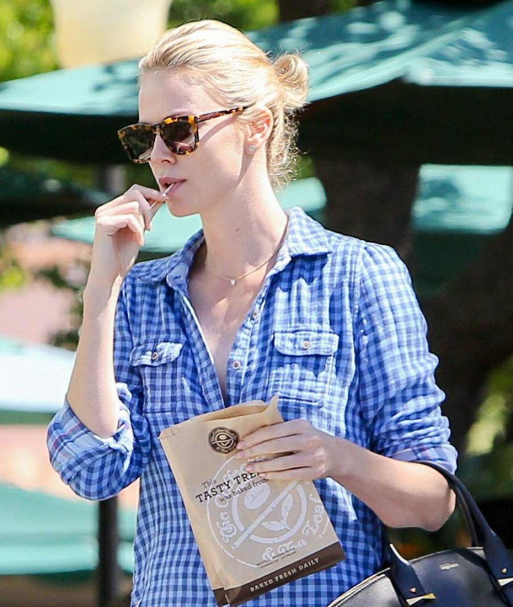CHARLIZE THERON in Jeans Out and About in Malibu CHARLIZE THERON in Jeans Out and About in Malibu