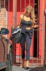 CHARLOTTE MCKINNEY at Dancing with the Stars Rehearsals in Studio City 2403