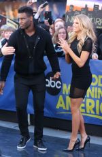 CHARLOTTE MCKINNEY at Good Morning America in New York