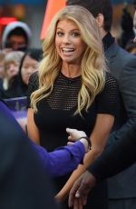 CHARLOTTE MCKINNEY at Good Morning America in New York