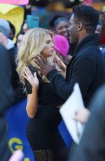 CHARLOTTE MCKINNEY at Good Morning America in New York