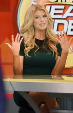 CHARLOTTE MCKINNEY at Good Morning America in New York