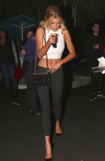 CHARLOTTE MCKINNEY at Matsuhisa Restaurant in Beverly Hills 2303