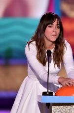 CHLOE BENNET at 2015 Nickelodeon Kids Choice Awards in Inglewood