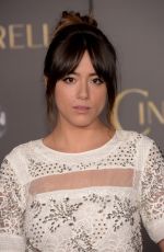 CHLOE BENNET at Cinderella Premiere in Hollywood