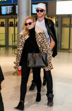 CHLOE MORETZ Arrives at Charles De Gaulle Airport in Paris