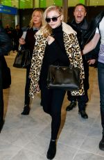 CHLOE MORETZ Arrives at Charles De Gaulle Airport in Paris