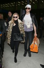 CHLOE MORETZ Arrives at Charles De Gaulle Airport in Paris