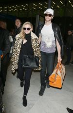 CHLOE MORETZ Arrives at Charles De Gaulle Airport in Paris