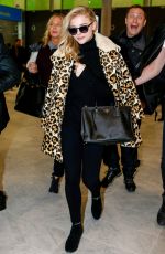 CHLOE MORETZ Arrives at Charles De Gaulle Airport in Paris
