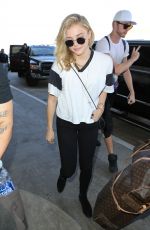 CHLOE MORETZ at Los Angeles International Airport 0903