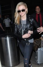 CHLOE MORETZ At Los Angeles International Airport 1203
