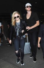 CHLOE MORETZ At Los Angeles International Airport 1203