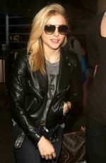 CHLOE MORETZ At Los Angeles International Airport 1203