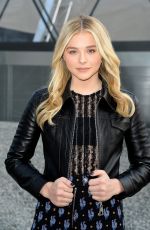 CHLOE MORETZ at Louis Vuitton Fashion Show in Paris