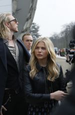 CHLOE MORETZ at Louis Vuitton Fashion Show in Paris
