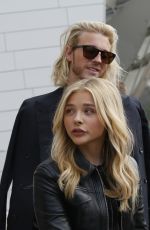 CHLOE MORETZ at Louis Vuitton Fashion Show in Paris